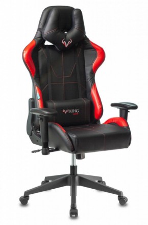 Кресло игровое Бюрократ VIKING 5 AERO RED черный/красный в Нижнем Тагиле - nizhniy-tagil.ok-mebel.com | фото