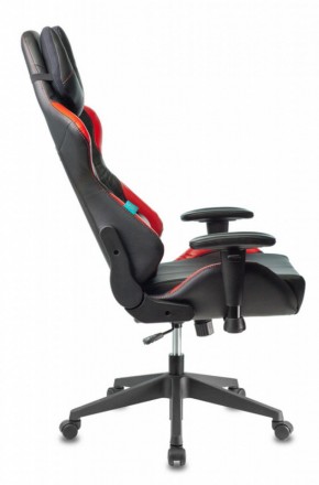 Кресло игровое Бюрократ VIKING 5 AERO RED черный/красный в Нижнем Тагиле - nizhniy-tagil.ok-mebel.com | фото 2