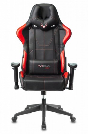 Кресло игровое Бюрократ VIKING 5 AERO RED черный/красный в Нижнем Тагиле - nizhniy-tagil.ok-mebel.com | фото 3