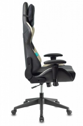 Кресло игровое Бюрократ VIKING 5 AERO WHITE черный/белый в Нижнем Тагиле - nizhniy-tagil.ok-mebel.com | фото 8