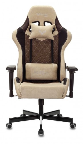 Кресло игровое Бюрократ VIKING 7 KNIGHT BR FABRIC коричневый/бежевый в Нижнем Тагиле - nizhniy-tagil.ok-mebel.com | фото 3