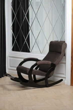 Кресло-качалка МАРСЕЛЬ 33-Т-AC (кофе) в Нижнем Тагиле - nizhniy-tagil.ok-mebel.com | фото 3