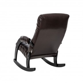 Кресло-качалка Модель 67 Венге, к/з Vegas Lite Amber в Нижнем Тагиле - nizhniy-tagil.ok-mebel.com | фото 4