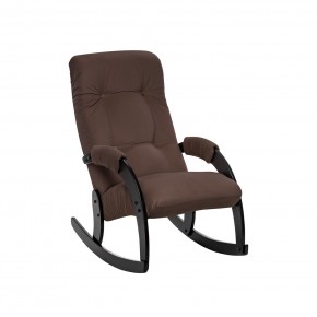 Кресло-качалка Модель 67 Венге, ткань V 26 в Нижнем Тагиле - nizhniy-tagil.ok-mebel.com | фото 1