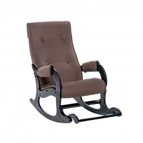 Кресло-качалка Модель 707 Венге, ткань V 23 в Нижнем Тагиле - nizhniy-tagil.ok-mebel.com | фото 2