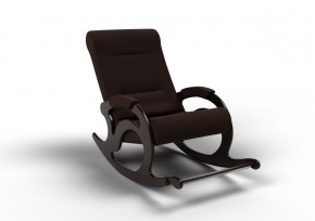 Кресло-качалка Тироль 12-Т-ГР (ткань/венге) ГРАФИТ в Нижнем Тагиле - nizhniy-tagil.ok-mebel.com | фото