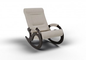 Кресло-качалка Вилла 11-Т-Ш (ткань/венге) ШОКОЛАД в Нижнем Тагиле - nizhniy-tagil.ok-mebel.com | фото 1