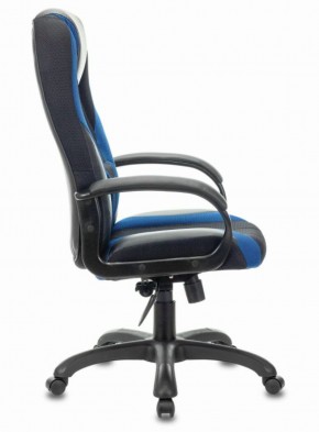 Кресло компьютерное BRABIX PREMIUM "Rapid GM-102" (экокожа/ткань, черное/синее) 532106 в Нижнем Тагиле - nizhniy-tagil.ok-mebel.com | фото 3