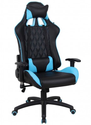 Кресло компьютерное BRABIX "GT Master GM-110" (черное/голубое) 531928 в Нижнем Тагиле - nizhniy-tagil.ok-mebel.com | фото