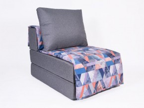 Кресло-кровать бескаркасное Харви (серый-сноу деним) в Нижнем Тагиле - nizhniy-tagil.ok-mebel.com | фото