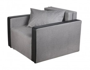 Кресло-кровать Милена с подлокотниками (серый) Велюр в Нижнем Тагиле - nizhniy-tagil.ok-mebel.com | фото 1