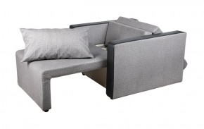 Кресло-кровать Милена с подлокотниками (серый) Велюр в Нижнем Тагиле - nizhniy-tagil.ok-mebel.com | фото 2