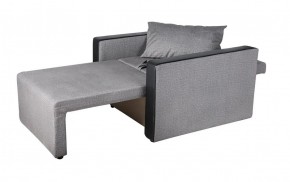 Кресло-кровать Милена с подлокотниками (серый) Велюр в Нижнем Тагиле - nizhniy-tagil.ok-mebel.com | фото 3