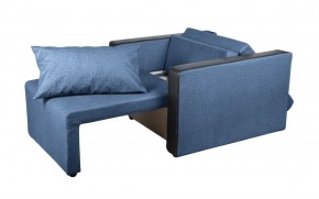 Кресло-кровать Милена с подлокотниками (синий) Велюр в Нижнем Тагиле - nizhniy-tagil.ok-mebel.com | фото 2