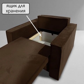 Кресло-кровать Принц КК1-ВК (велюр коричневый) в Нижнем Тагиле - nizhniy-tagil.ok-mebel.com | фото 6