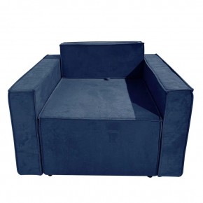 Кресло-кровать Принц КК1-ВСи (велюр синий) в Нижнем Тагиле - nizhniy-tagil.ok-mebel.com | фото