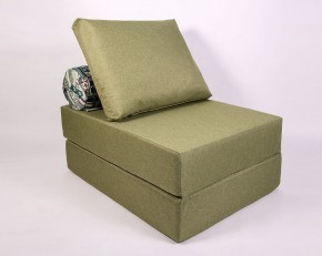 Кресло-кровать-пуф бескаркасное Прайм (Оливковый) в Нижнем Тагиле - nizhniy-tagil.ok-mebel.com | фото