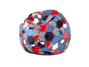Кресло-мешок Мяч M (Geometry Slate) в Нижнем Тагиле - nizhniy-tagil.ok-mebel.com | фото