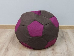 Кресло-мешок Мяч S (Savana Chocolate-Savana Berry) в Нижнем Тагиле - nizhniy-tagil.ok-mebel.com | фото