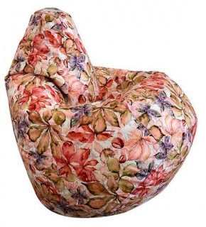 Кресло-мешок Цветы L в Нижнем Тагиле - nizhniy-tagil.ok-mebel.com | фото 1