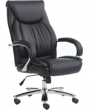 Кресло офисное BRABIX PREMIUM "Advance EX-575" (хром, экокожа, черное) 531825 в Нижнем Тагиле - nizhniy-tagil.ok-mebel.com | фото 1