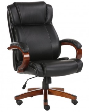 Кресло офисное BRABIX PREMIUM "Magnum EX-701" (дерево, рециклированная кожа, черное) 531827 в Нижнем Тагиле - nizhniy-tagil.ok-mebel.com | фото