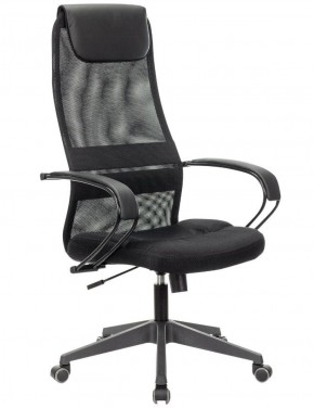 Кресло офисное BRABIX PREMIUM "Stalker EX-608 PL" (ткань-сетка/кожзам, черное) 532090 в Нижнем Тагиле - nizhniy-tagil.ok-mebel.com | фото