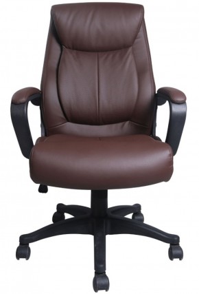 Кресло офисное BRABIX "Enter EX-511" (экокожа/коричневая) 531163 в Нижнем Тагиле - nizhniy-tagil.ok-mebel.com | фото 3