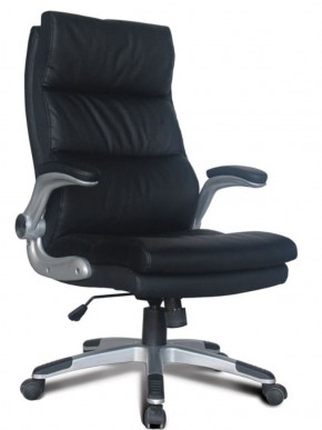 Кресло офисное BRABIX "Fregat EX-510" (рециклированная кожа, черное) 530863 в Нижнем Тагиле - nizhniy-tagil.ok-mebel.com | фото 1