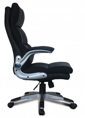 Кресло офисное BRABIX "Fregat EX-510" (рециклированная кожа, черное) 530863 в Нижнем Тагиле - nizhniy-tagil.ok-mebel.com | фото 3