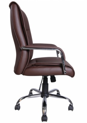 Кресло офисное BRABIX "Space EX-508" (экокожа, хром, коричневое) 531164 в Нижнем Тагиле - nizhniy-tagil.ok-mebel.com | фото 2