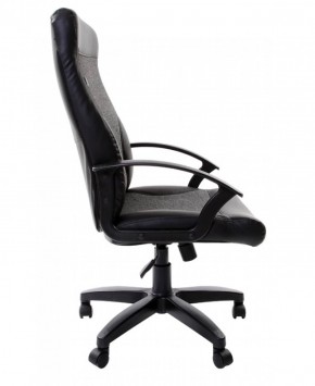 Кресло офисное BRABIX "Trust EX-535" (экокожа/черная/ткань серая) 531383 в Нижнем Тагиле - nizhniy-tagil.ok-mebel.com | фото 4