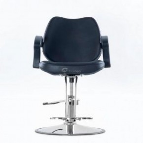 Кресло парикмахера Barneo 6219D черное в Нижнем Тагиле - nizhniy-tagil.ok-mebel.com | фото 2