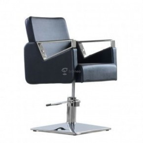 Кресло парикмахерское Barneo 6300V5 черное в Нижнем Тагиле - nizhniy-tagil.ok-mebel.com | фото