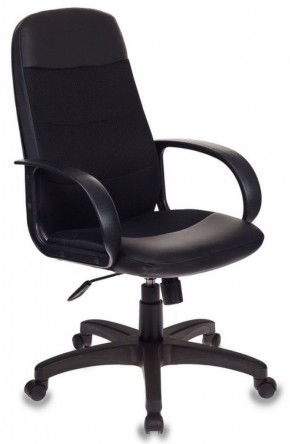 Кресло руководителя Бюрократ CH-808AXSN/LBL+TW-11 черный в Нижнем Тагиле - nizhniy-tagil.ok-mebel.com | фото