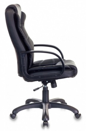 Кресло руководителя Бюрократ CH-839/BLACK черный Пегас в Нижнем Тагиле - nizhniy-tagil.ok-mebel.com | фото 3