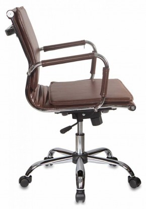 Кресло руководителя Бюрократ CH-993-LOW/BROWN коричневый в Нижнем Тагиле - nizhniy-tagil.ok-mebel.com | фото 2