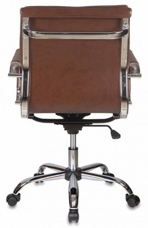 Кресло руководителя Бюрократ CH-993-LOW/BROWN коричневый в Нижнем Тагиле - nizhniy-tagil.ok-mebel.com | фото 4