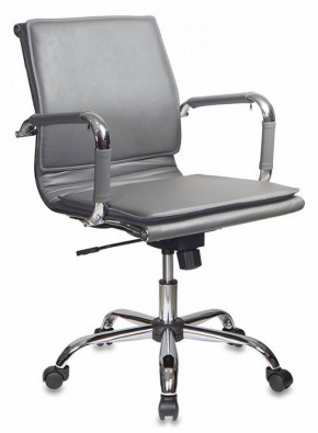 Кресло руководителя Бюрократ CH-993-LOW/GREY серый в Нижнем Тагиле - nizhniy-tagil.ok-mebel.com | фото