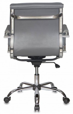 Кресло руководителя Бюрократ CH-993-LOW/GREY серый в Нижнем Тагиле - nizhniy-tagil.ok-mebel.com | фото 4