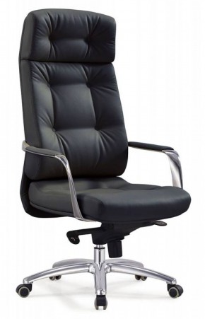 Кресло руководителя Бюрократ _DAO/BLACK черный в Нижнем Тагиле - nizhniy-tagil.ok-mebel.com | фото 1