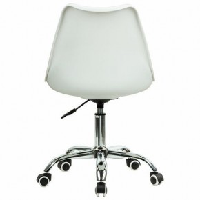 Кресло стул BRABIX "Eames MG-310 CH", хром, пластик белый, ткань серая, 532924 в Нижнем Тагиле - nizhniy-tagil.ok-mebel.com | фото 4