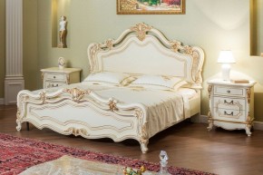 Кровать 1600 Мона Лиза (крем) в Нижнем Тагиле - nizhniy-tagil.ok-mebel.com | фото 1