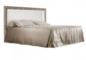 Кровать 2-х спальная (1,4 м) Тиффани штрих-лак/серебро (ТФКР140-1) в Нижнем Тагиле - nizhniy-tagil.ok-mebel.com | фото