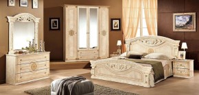 Кровать 2-х спальная 1600*2000 Рома, без основания (02.116) беж в Нижнем Тагиле - nizhniy-tagil.ok-mebel.com | фото 2