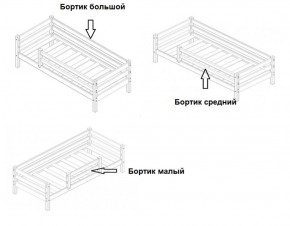 Кровать 2-х ярусная Сонечка с бортиками (лестница наклонная) в Нижнем Тагиле - nizhniy-tagil.ok-mebel.com | фото 4