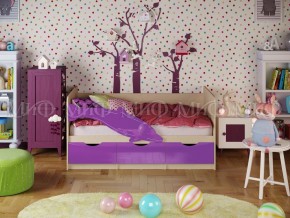 ДЕЛЬФИН-1 Кровать 1800 (Фиолетовый металлик) в Нижнем Тагиле - nizhniy-tagil.ok-mebel.com | фото