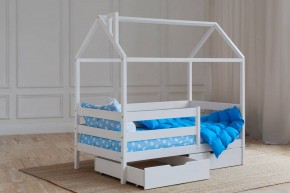 Кровать-домик 80*190 Белый в Нижнем Тагиле - nizhniy-tagil.ok-mebel.com | фото 4