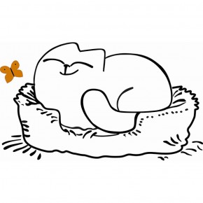 Кровать двухуровневая Кот № 900.1 ЛЕВАЯ (туя светлая/белый) в Нижнем Тагиле - nizhniy-tagil.ok-mebel.com | фото 2