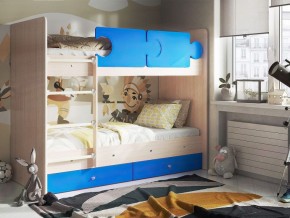 Кровать двухъярусная "Тетрис" (щиты) с бортиками + ящики в Нижнем Тагиле - nizhniy-tagil.ok-mebel.com | фото 6